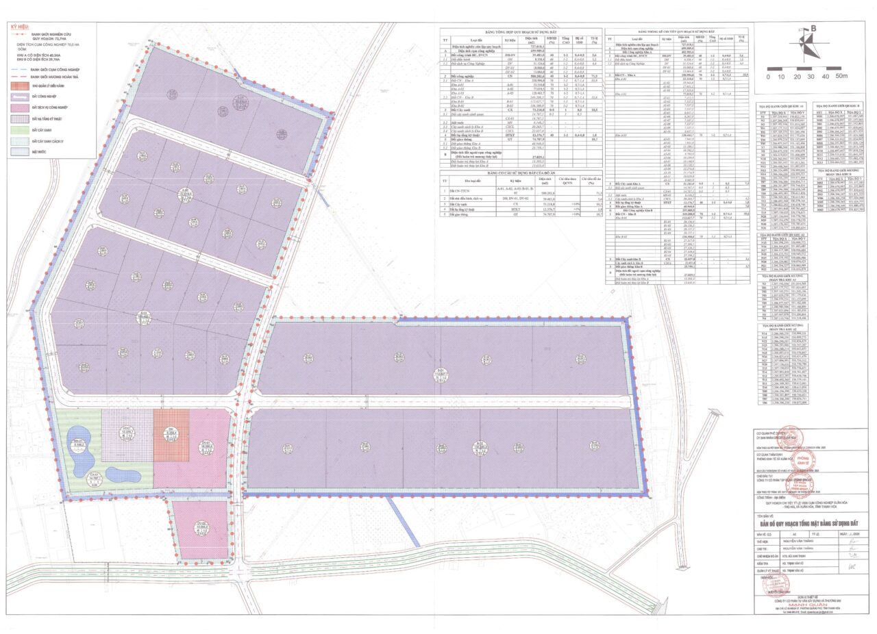 CCN Xuân Hoà - Thọ Hải - Bản vẽ QH su dung dat_Page1